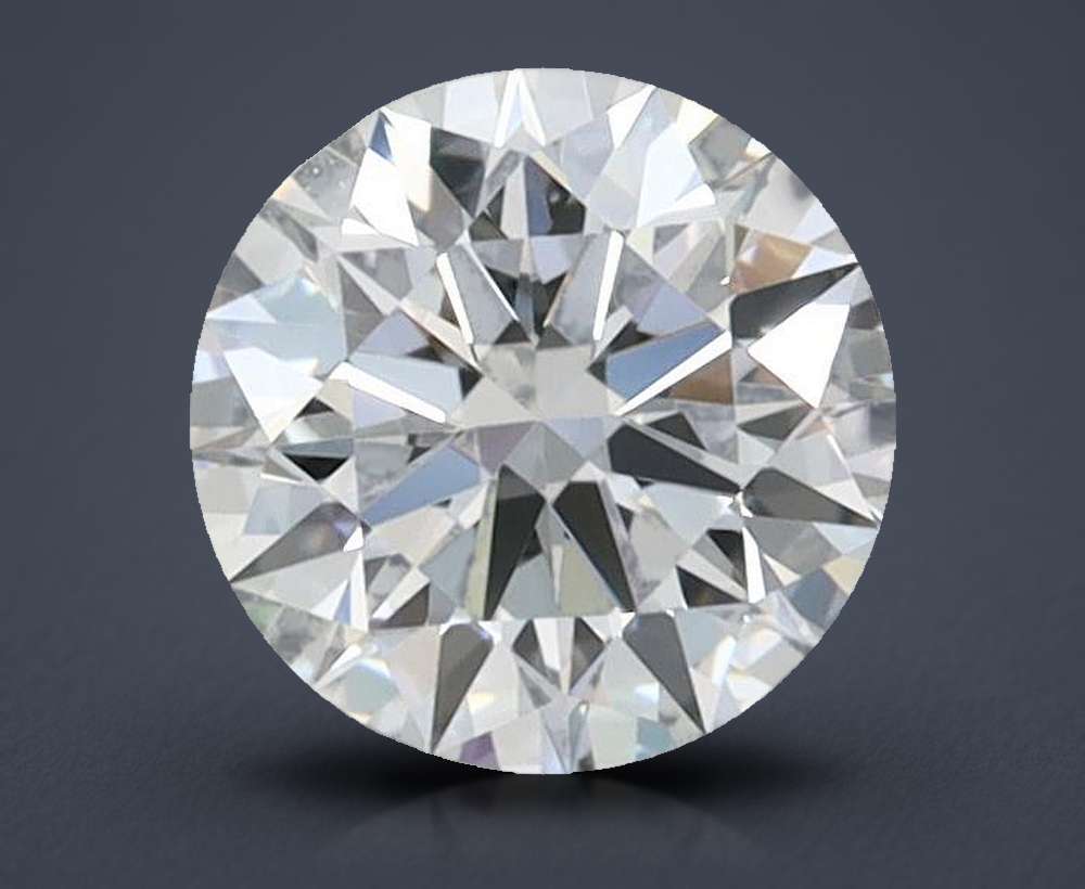 0.62ct D FL Rare Carat Ideal Cut Round Lab Grown Diamond