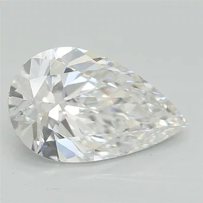 1.09ct E VS2 Rare Carat Ideal Cut Pear Lab Grown Diamond