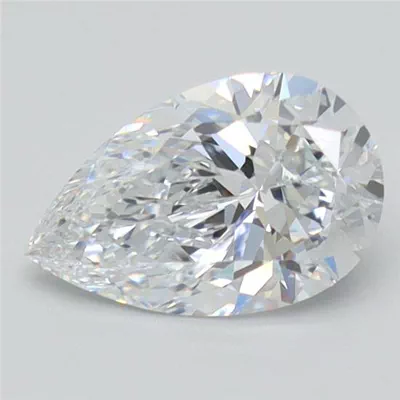 1.16ct D VVS2 Rare Carat Ideal Cut Pear Lab Grown Diamond