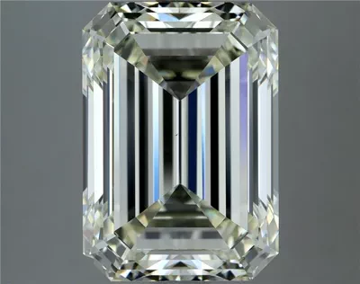 5.03ct K VS1 Rare Carat Ideal Cut Emerald Diamond