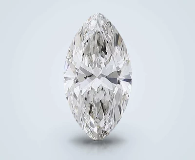 5.04ct G SI1 Rare Carat Ideal Cut Marquise Lab Grown Diamond