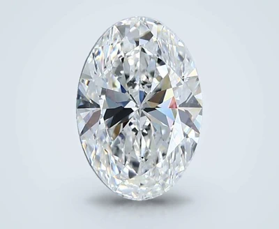 2.01ct G VS2 Rare Carat Ideal Cut Oval Diamond