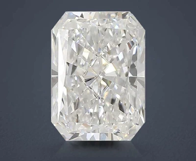 2.59ct D VVS2 Rare Carat Ideal Cut Radiant Lab Grown Diamond