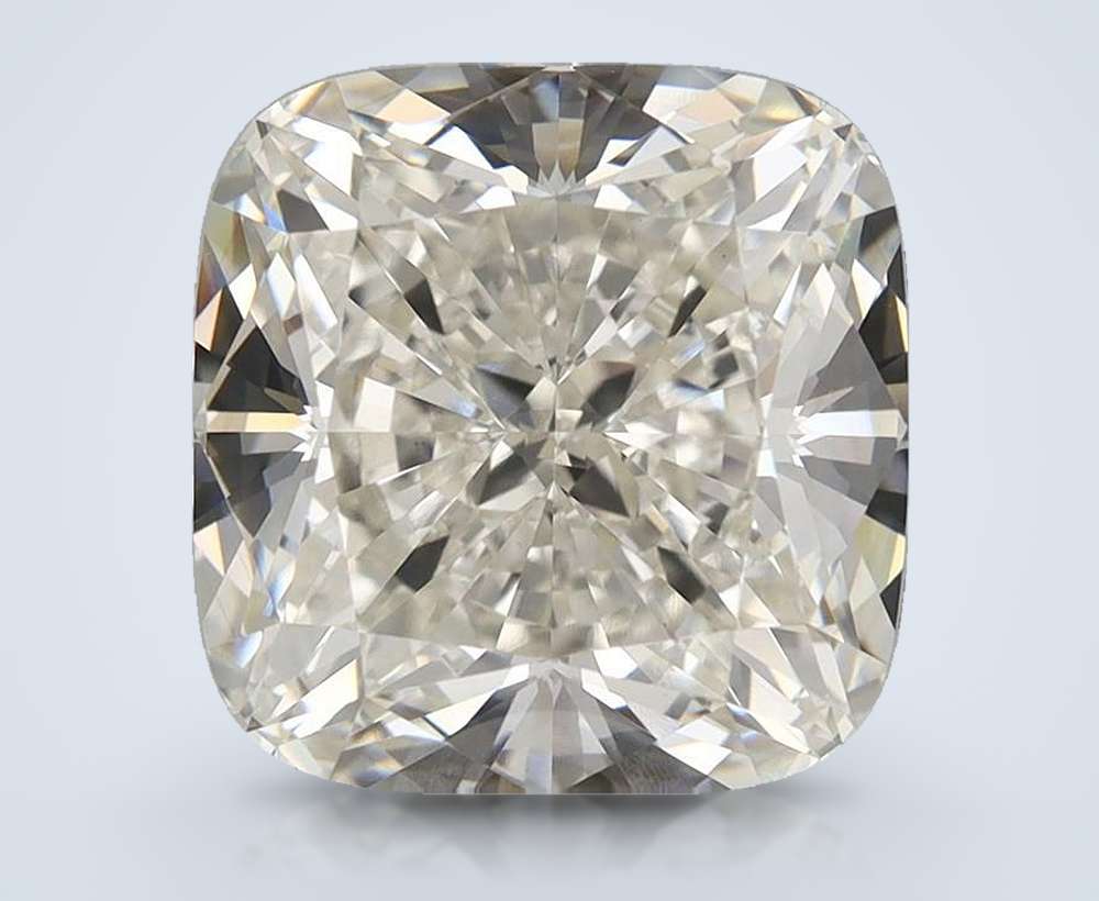 7.56ct H VS1 Rare Carat Ideal Cut Cushion Lab Grown Diamond