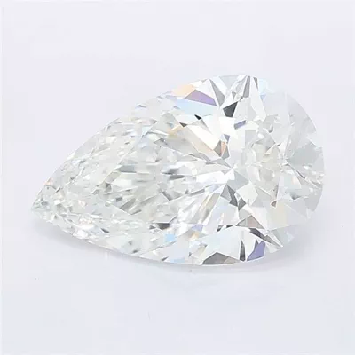 1.57ct E VS1 Rare Carat Ideal Cut Pear Lab Grown Diamond