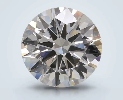 3.09ct E VVS2 Rare Carat Ideal Cut Round Lab Grown Diamond
