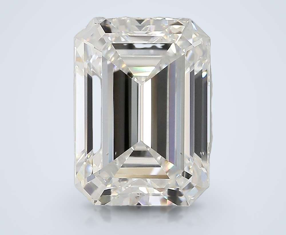 6.01ct E VS1 Rare Carat Ideal Cut Emerald Lab Grown Diamond