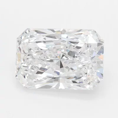 2.01ct D VVS1 Rare Carat Ideal Cut Radiant Lab Grown Diamond