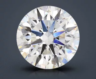 3.05ct H SI2 Rare Carat Ideal Cut Round Diamond