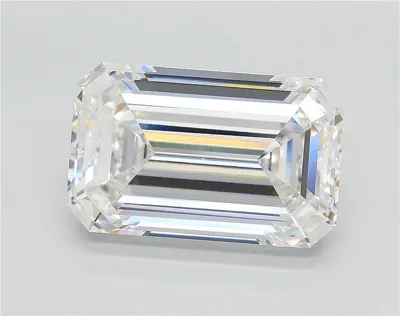 10.05ct E VS2 Rare Carat Ideal Cut Emerald Lab Grown Diamond
