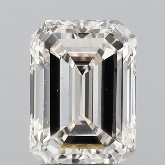 2.00ct H VS2 Very Good Cut Emerald Lab Grown Diamond