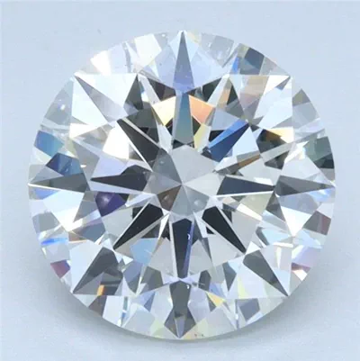 2.01ct F VS2 Excellent Cut Round Lab Grown Diamond