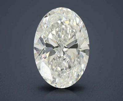 5.06ct E VVS2 Rare Carat Ideal Cut Oval Lab Grown Diamond
