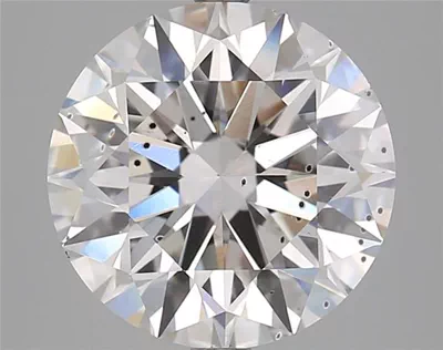 5.14ct G SI2 Rare Carat Ideal Cut Round Lab Grown Diamond