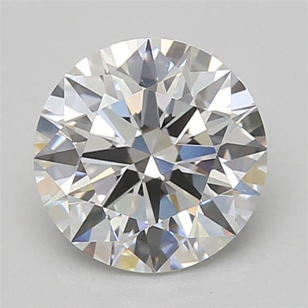 2.09ct D VVS2 Rare Carat Ideal Cut Round Lab Grown Diamond