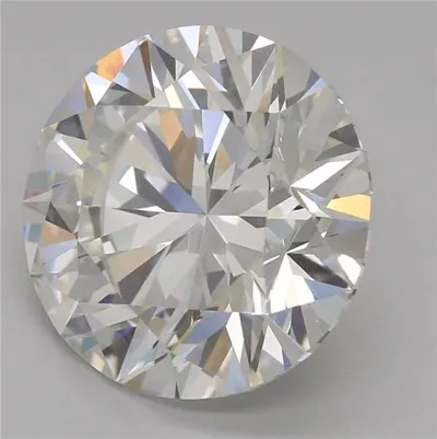 4.08ct F VVS2 Rare Carat Ideal Cut Round Lab Grown Diamond