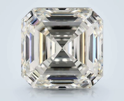 4.07ct F VS1 Rare Carat Ideal Cut Asscher Lab Grown Diamond