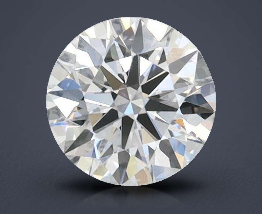 0.59ct D FL Rare Carat Ideal Cut Round Lab Grown Diamond