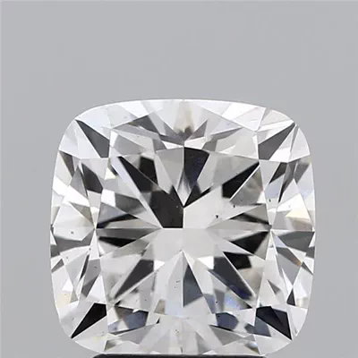 3.16ct I VS2 Rare Carat Ideal Cut Cushion Lab Grown Diamond