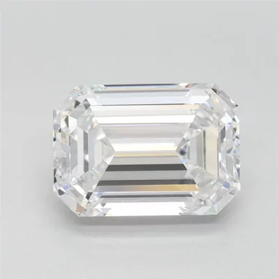 1.51ct E VS2 Rare Carat Ideal Cut Emerald Lab Grown Diamond