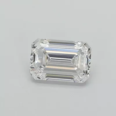 1.17ct D VS1 Excellent Cut Emerald Lab Grown Diamond