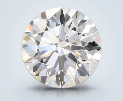 4.47ct D VVS1 Rare Carat Ideal Cut Round Lab Grown Diamond