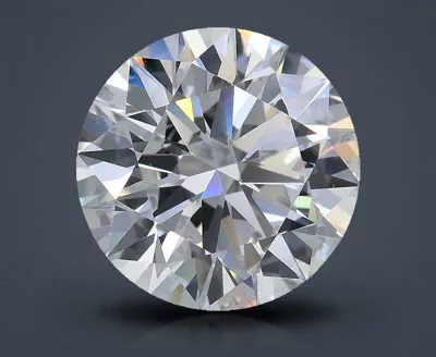 4.20ct E VVS2 Rare Carat Ideal Cut Round Lab Grown Diamond