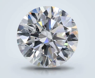 4.20ct E VVS2 Rare Carat Ideal Cut Round Lab Grown Diamond