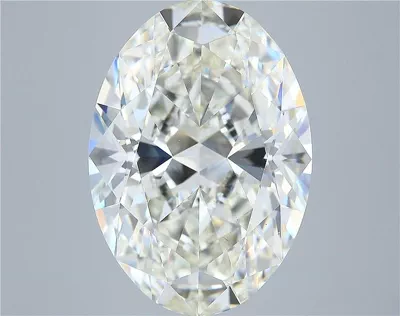 11.02ct J VS2 Rare Carat Ideal Cut Oval Diamond