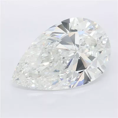 13.01ct F VVS2 Rare Carat Ideal Cut Pear Lab Grown Diamond