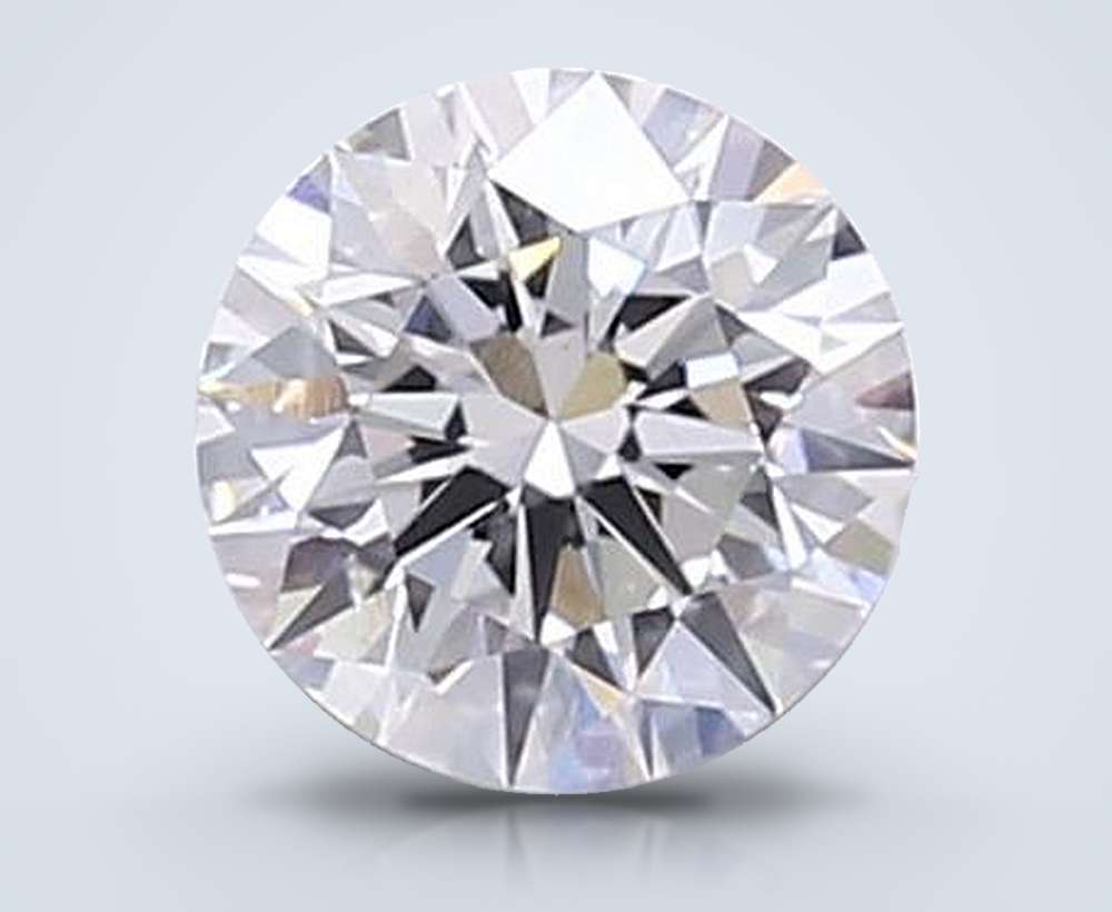 1.27ct F VS2 Excellent Cut Round Lab Grown Diamond