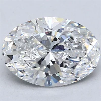2.03ct D VS1 Rare Carat Ideal Cut Oval Lab Grown Diamond