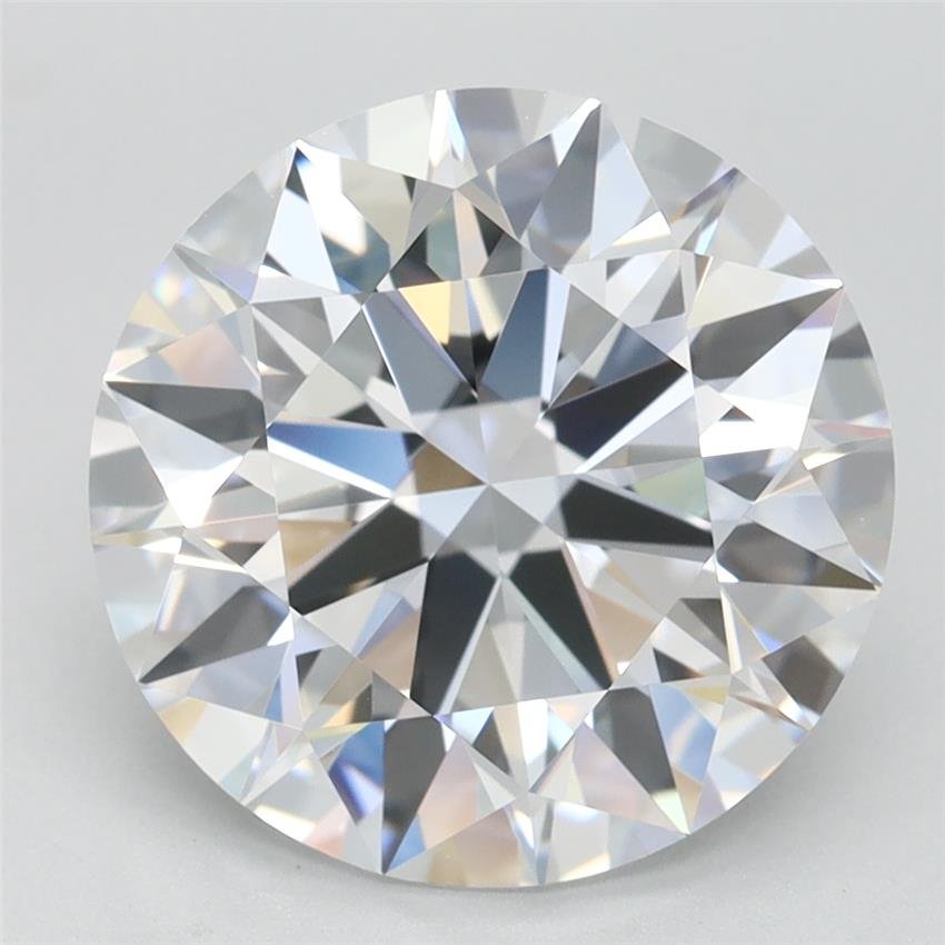 4.02ct D FL Rare Carat Ideal Cut Round Lab Grown Diamond