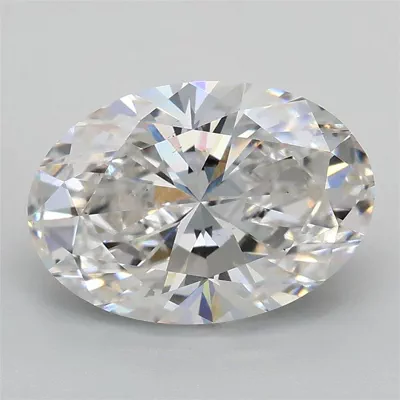 2.03ct F VS1 Rare Carat Ideal Cut Oval Lab Grown Diamond