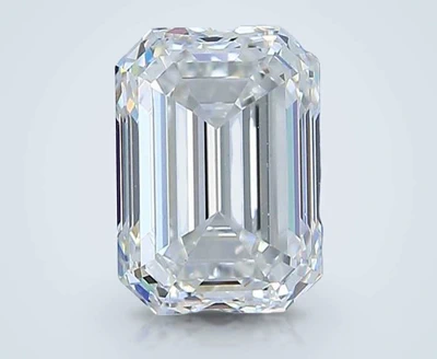 2.01ct G VVS2 Rare Carat Ideal Cut Emerald Diamond