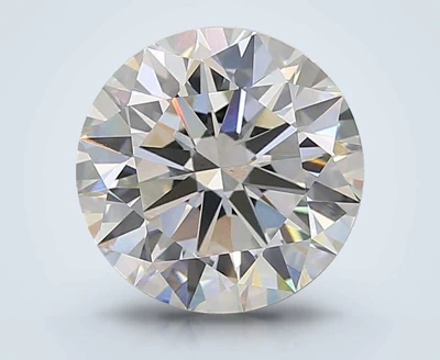 3.99ct F VS1 Excellent Cut Round Lab Grown Diamond