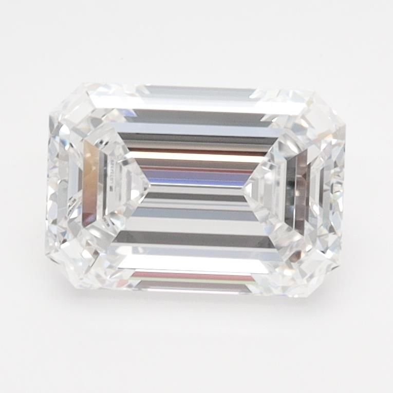 1.58ct D VVS1 Rare Carat Ideal Cut Emerald Lab Grown Diamond