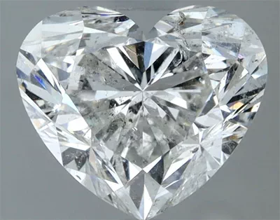 2.01ct G SI2 Rare Carat Ideal Cut Heart Diamond