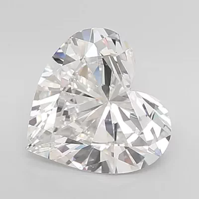 5.52ct F VVS2 Very Good Cut Heart Lab Grown Diamond
