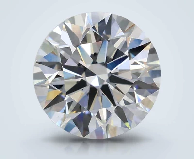 3.02ct D VS1 Rare Carat Ideal Cut Round Lab Grown Diamond
