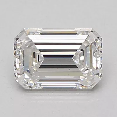 1.45ct D VS1 Rare Carat Ideal Cut Emerald Lab Grown Diamond