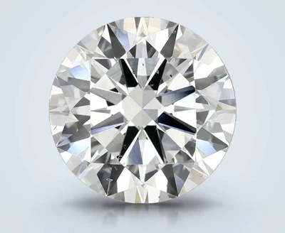 5.02ct F SI1 Excellent Cut Round Lab Grown Diamond