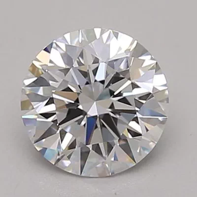 0.76ct D FL Rare Carat Ideal Cut Round Lab Grown Diamond