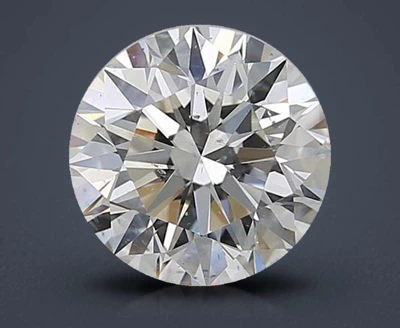 3.00ct H SI2 Rare Carat Ideal Cut Round Diamond