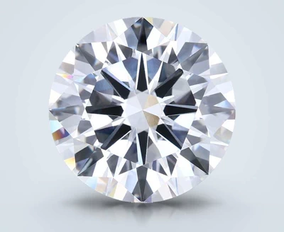 10.01ct F VVS2 Excellent Cut Round Lab Grown Diamond