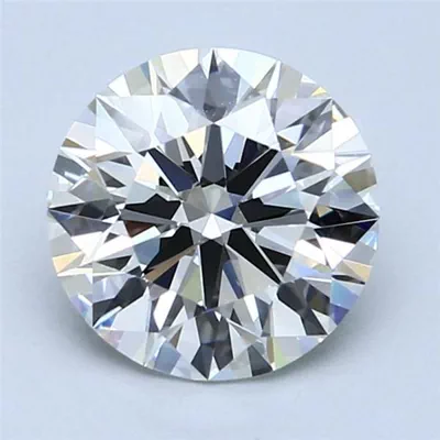 2.46ct J VVS2 Rare Carat Ideal Cut Round Diamond