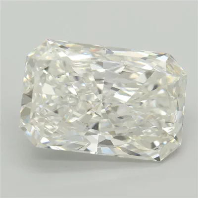 10.24ct F VVS2 Rare Carat Ideal Cut Radiant Lab Grown Diamond