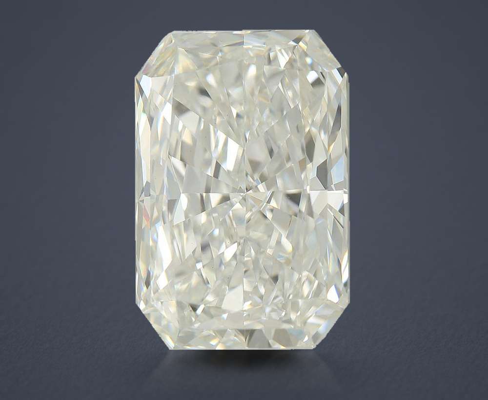 10.24ct F VVS2 Rare Carat Ideal Cut Radiant Lab Grown Diamond