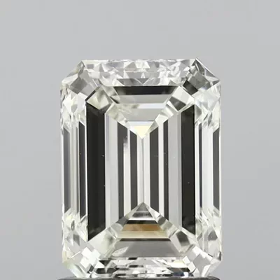 1.61ct I SI1 Very Good Cut Emerald Lab Grown Diamond