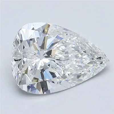 1.66ct F SI2 Very Good Cut Pear Diamond